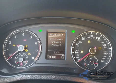 2014 Volkswagen Passat Sel z USA, uszkodzony, nr VIN 1VWCS7A31EC106288